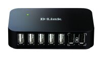D-Link USB-Hub DUB-H7 7-fach schwarz