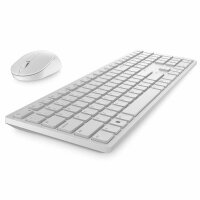 DELL KM5221W Tastatur-Maus-Set kabellos weiß