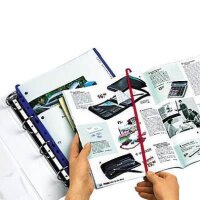 Top-Print Abheftschienen blau DIN A4 25 Blatt, 25 St.