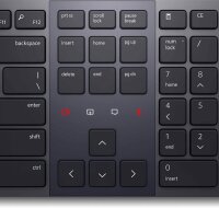 DELL KB900 Tastatur kabellos grau