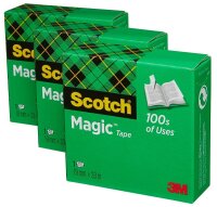 AKTION: Scotch Tischabroller-Set Magic™ Tape schwarz