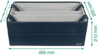 LEITZ Laptoptasche Hot Desking 64440089 Stoff grau