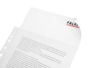 FALKEN Prospekthüllen DIN A4 glasklar glatt 0,05 mm, 100 St.