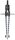 FABER-CASTELL Zirkel GRIP 2001 silber, 1 St.