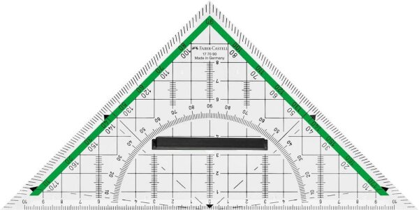 FABER-CASTELL Geometrie-Dreieck 20,0 cm