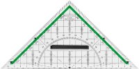 FABER-CASTELL Geometrie-Dreieck 20,0 cm