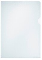 FALKEN Sichthüllen DIN A4 transparent genarbt 0,09 mm, 100 St.