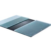 Zeller Herdabdeckplatten transparent, 2 St.