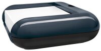 SIGEL Zettelbox eyestyle® grau inkl. Haftnotizblock,...