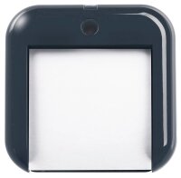 SIGEL Zettelbox eyestyle® grau inkl. Haftnotizblock, 200 Blatt, 1 St.
