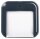 SIGEL Zettelbox eyestyle® grau inkl. Haftnotizblock, 200 Blatt, 1 St.