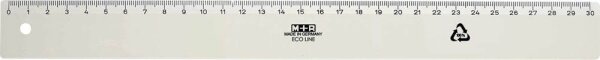 M + R Lineal ECO 2 30,0 cm, weiß