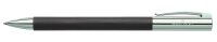 FABER-CASTELL Kugelschreiber AMBITION Edelharz  schwarz,...