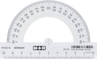 M + R Halbkreis-Winkelmesser