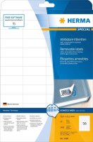 HERMA Etiketten 5080 weiß 52,5 x 21,2 mm, 25 Blatt