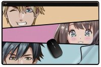 cep Schreibtischunterlage Manga bunt Kunststoff 58,5 x...