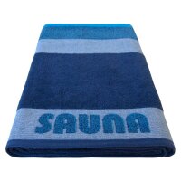 Dyckhoff Saunatuch XL Stripe blau 100,0 x 200,0 cm