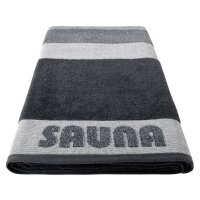 Dyckhoff Saunatuch XL Stripe grau 100,0 x 200,0 cm
