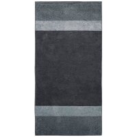 Dyckhoff Saunatuch XL Two-Tone Stripe grau 100,0 x 200,0 cm