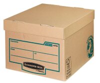 Bankers Box Archivboxen Bankers Box® Earth Series Budget Box braun 32,6 x 39,6 x 25,7 cm, 10 St.