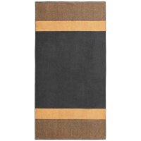 Dyckhoff Saunatuch XL Two-Tone Stripe gelb 100,0 x 200,0 cm