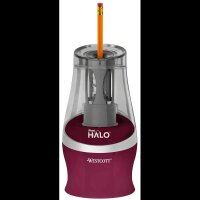 WESTCOTT elektrischer Anspitzer iPoint Halo lila
