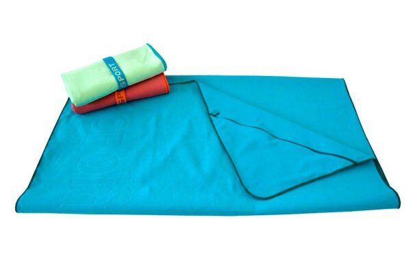 Dyckhoff Mikrofaser Handtuch mit Reißverschluss mint 80,0 x 180,0 cm