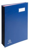Exacompta Unterschriftenmappe 20 Fächer blau, 1 St.
