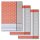 Dyckhoff Geschirrtücher Home & Kitchen koralle 50,0 x 70,0 cm, 3 St.