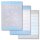 Dyckhoff Geschirrtücher GRILL & chill hellblau grau 50,0 x 70,0 cm, 3 St.