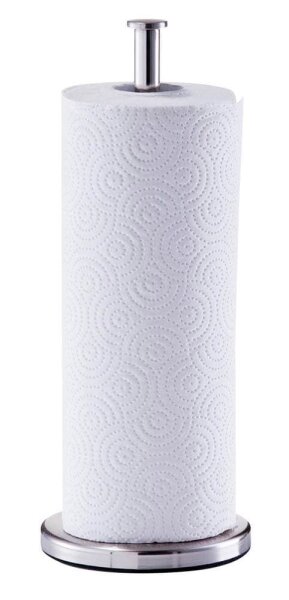 Zeller Küchenrollenhalter 27242 silber Edelstahl, 1 St.