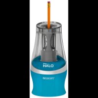 WESTCOTT elektrischer Anspitzer iPoint Halo blau
