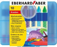 EBERHARD FABER Wachsmalstifte farbsortiert, 10 St.