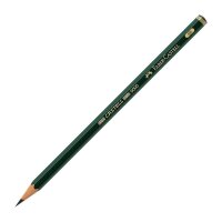 FABER-CASTELL 9000 Bleistift 6B grün, 1 St.