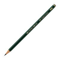 FABER-CASTELL 9000 Bleistift 8B grün, 1 St.