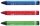 FABER-CASTELL Triangular Wachsmalstifte farbsortiert, 24 St.