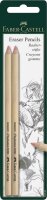 FABER-CASTELL Radierstifte PERFECTION 7056 weiß, 2 St.
