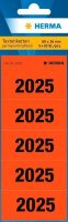 HERMA Inhaltsschilder 2025 rot, 100 St.