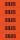 HERMA Inhaltsschilder 2025 rot, 100 St.