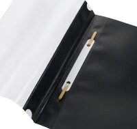 Schnellhefter Kunststoff schwarz DIN A5, 1 St.