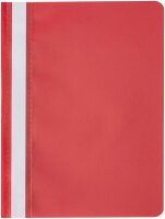 Schnellhefter Kunststoff rot DIN A5, 1 St.