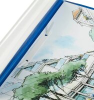 Schnellhefter Quality Kunststoff dunkelblau DIN A4, 1 St.