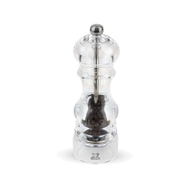 PEUGEOT Pfeffermühle Nancy transparent Höhe: 18,0 cm, 1 St.