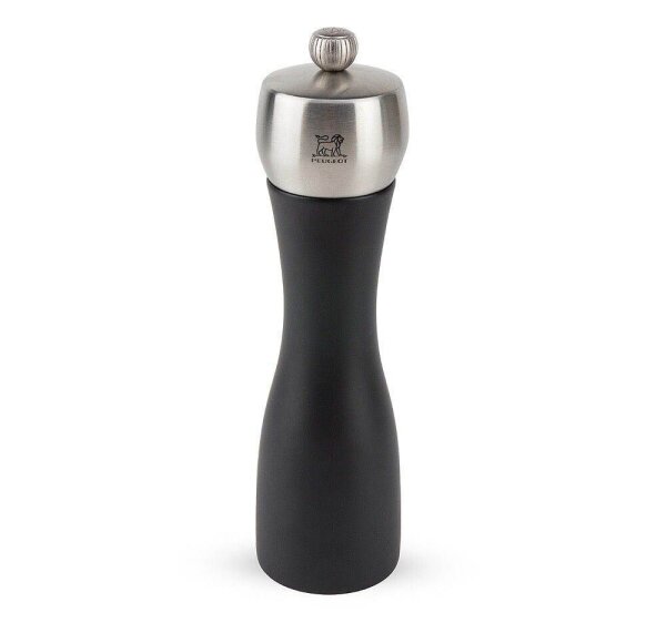 PEUGEOT Pfeffermühle Fidji schwarz, silber Höhe: 20,0 cm, 1 St.  ( 42767P20 )