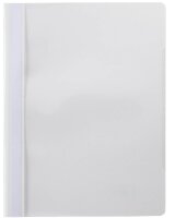 Schnellhefter Quality Kunststoff weiß DIN A4  (...