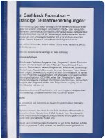 Schnellhefter Kunststoff blau DIN A5, 1 St.