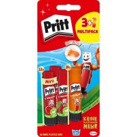 3 + 1 GRATIS: Pritt Klebestifte 11,0 g, 3 St. + GRATIS Klebestift 10,0 g