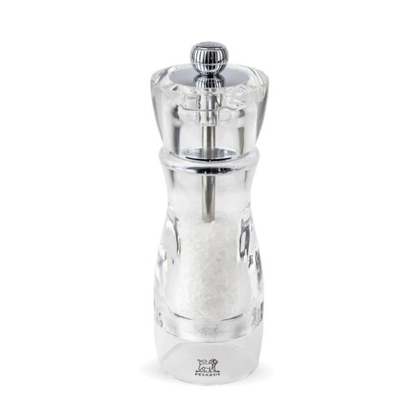 PEUGEOT Salzmühle Vittel transparent/silber Höhe: 16,0 cm, 1 St.
