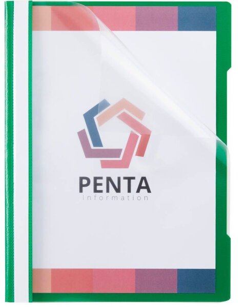 Schnellhefter Quality Kunststoff grün DIN A4, 1 St.