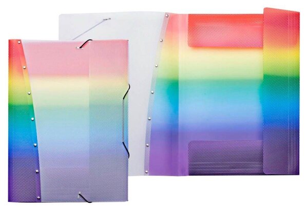 VELOFLEX Sammelmappe Rainbow DIN A3 Motiv, 1 St.